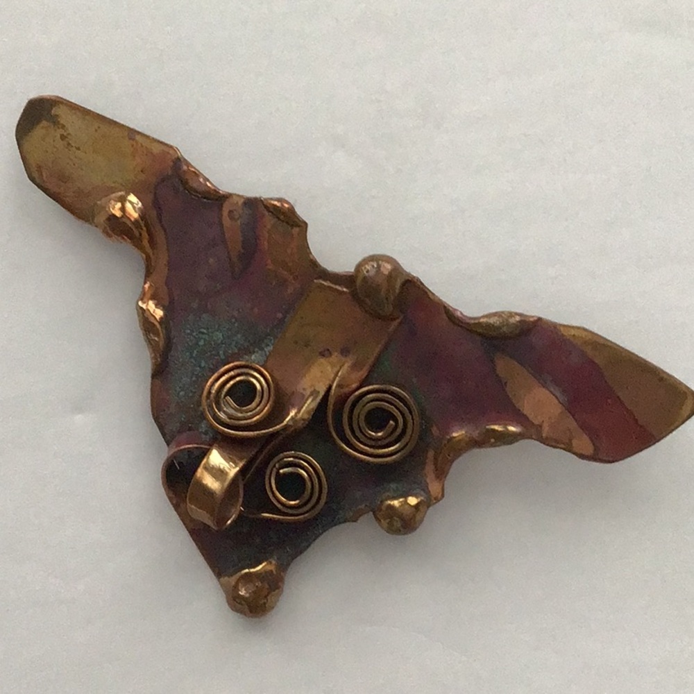 Copper Brooch - Picture 3 of 3
